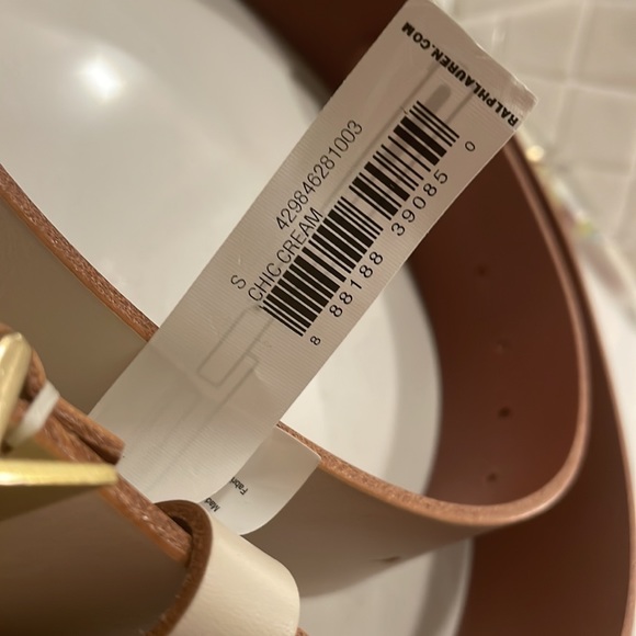 Polo ID Calfskin Belt side small S - Picture 2 of 2